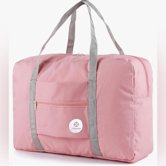 NWT 18x14x8 Foldable Travel Duffel Bag Tote, AVAILABLE IN MULTI COLORS - Picture 4 of 12